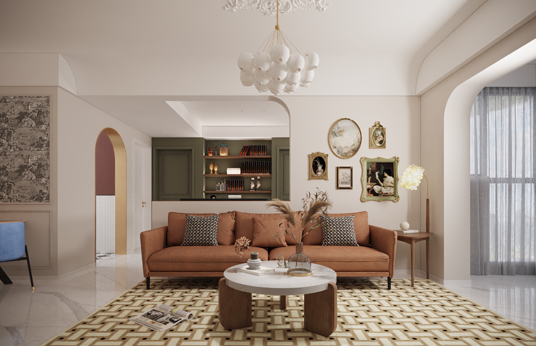 奶油色调的温馨家居丨中国南宁丨大盛设计事务所-9