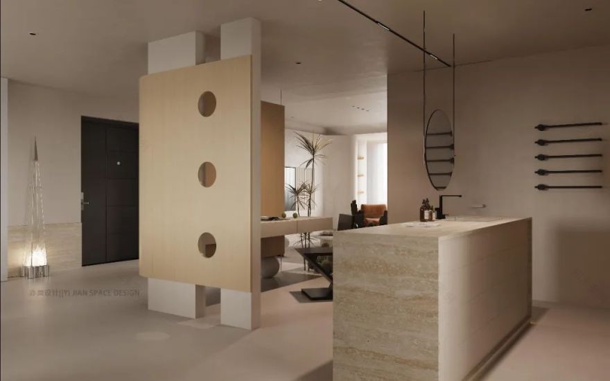 逸品尚居 · 极简奶油风格设计丨亦間设计-20