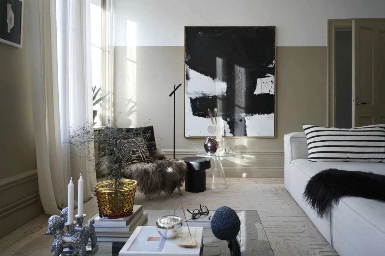 瑞典艺术家的 60 平米自然系公寓丨瑞典斯德哥尔摩丨屋主亲自设计-3