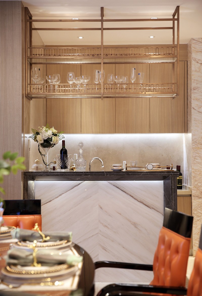 君临天下豪宅：轻奢风吹拂下的别墅设计  辛视设计-14