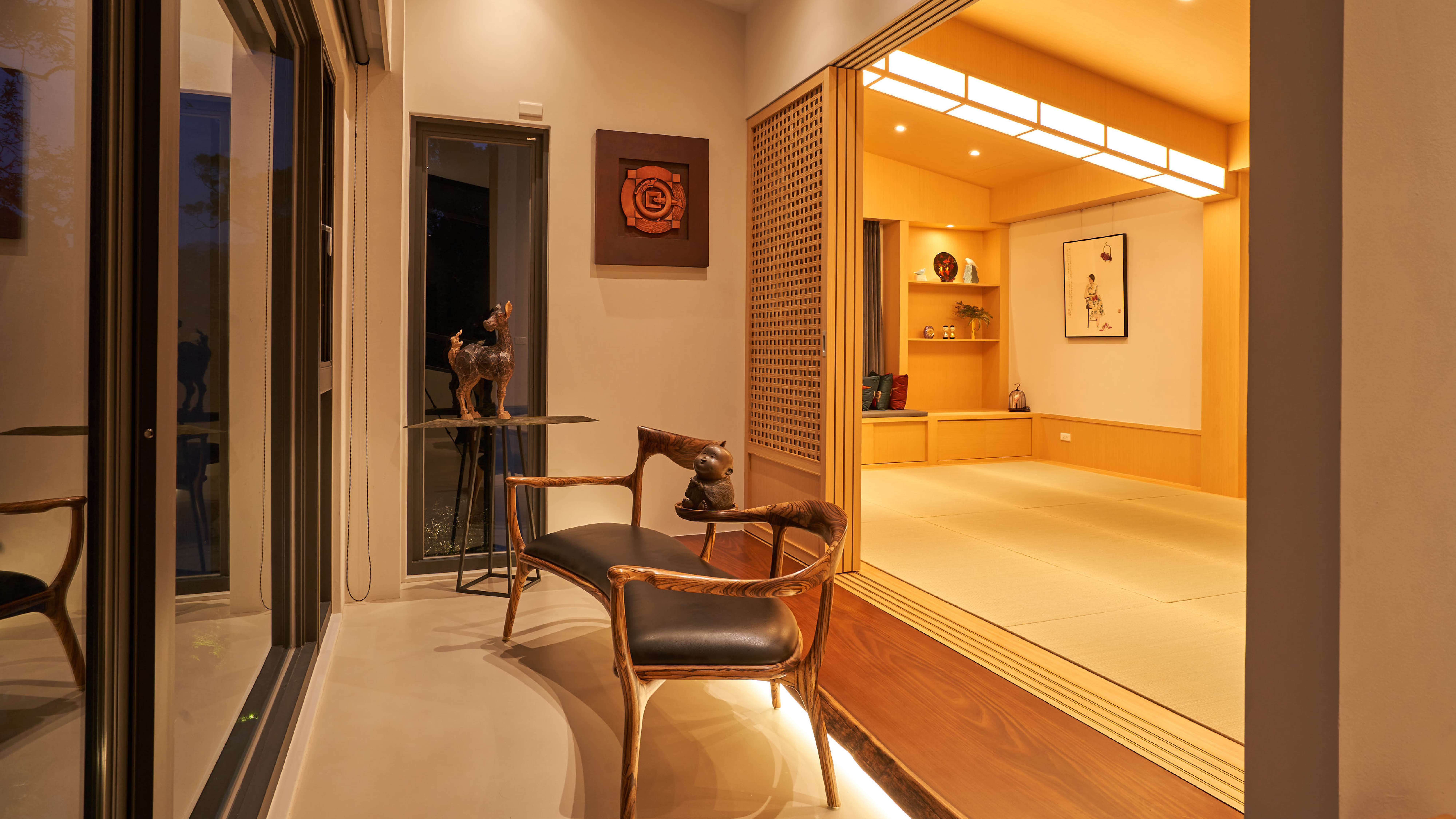 籬空然苗栗通宵黄宅室内设计丨林子翔,王靖驊-16