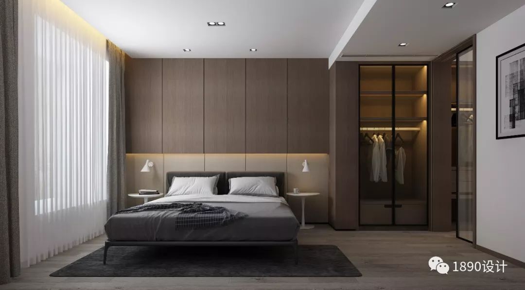 万科森林公园 242㎡通厅设计，折纸概念让空间更立体-76