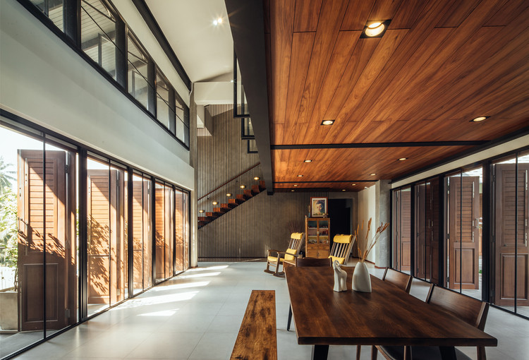 泰国乡村绿色隐居—— Baan Klang Suan ForX Design Studio-20