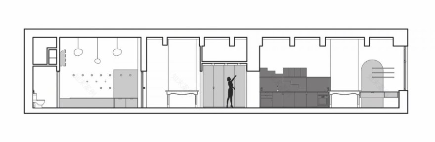 巴黎 80 平米文艺复兴公寓,内省空间的创意探索-18