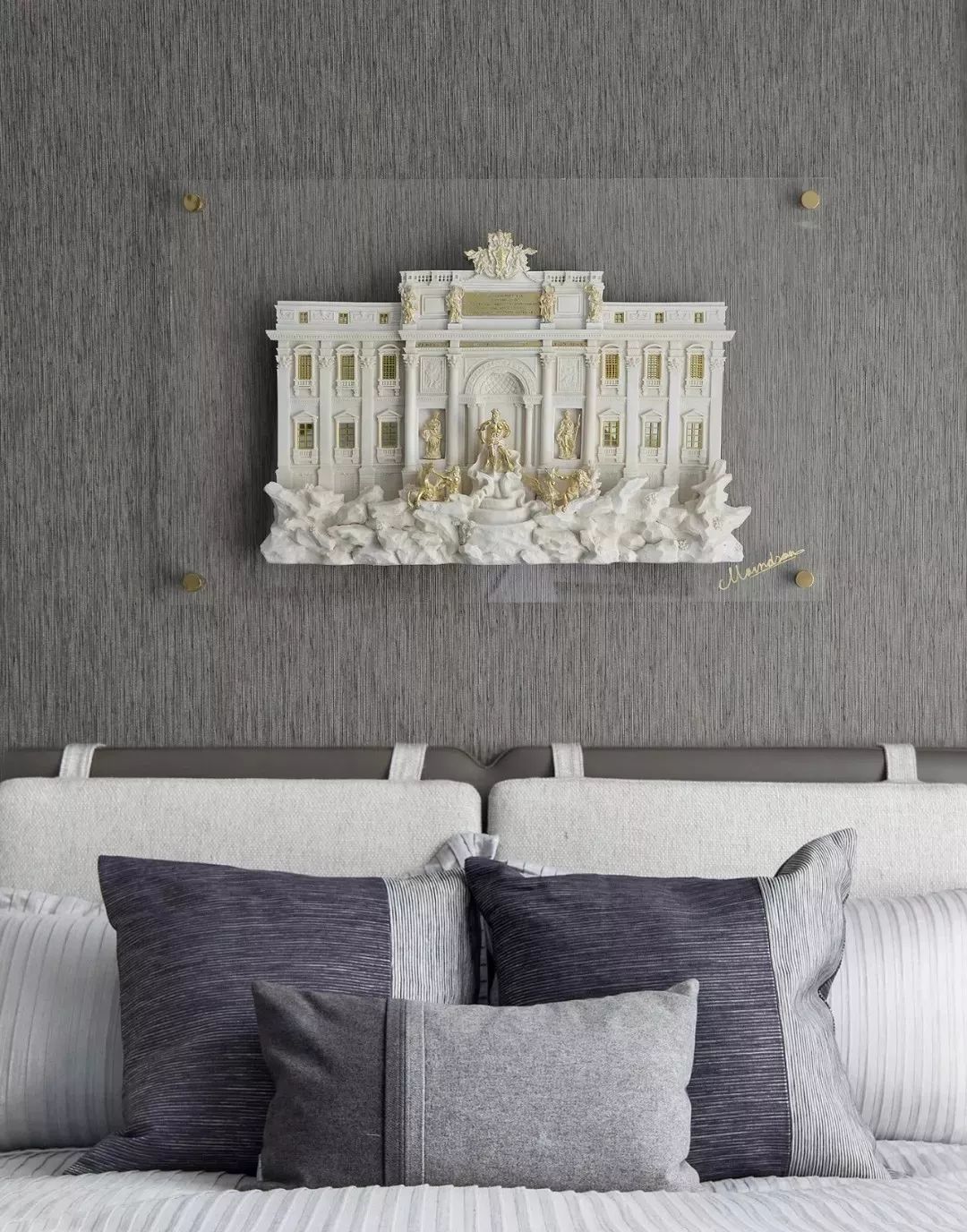 大唐阳光城·翡丽公馆 | 现代轻奢风格的三户型住宅设计-39