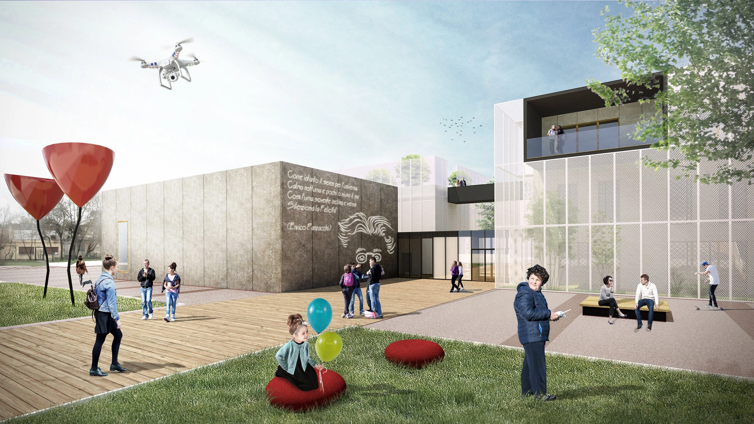 PAN·PANZACCHI 中学丨意大利博洛尼亚丨Archisbang,AREAPROGETTI srl-9