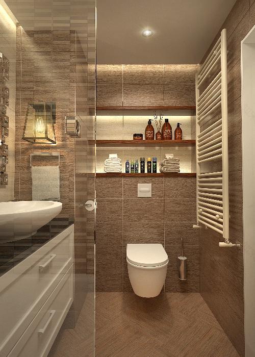 67平米公寓室内设计项目丨俄罗斯莫斯科丨莫斯科设计学院室内设计工作室-3