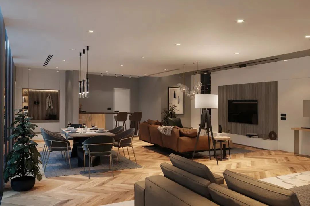 高级灰++ 原木，现代轻奢的质感之美 | Fathy Ibrahim-14