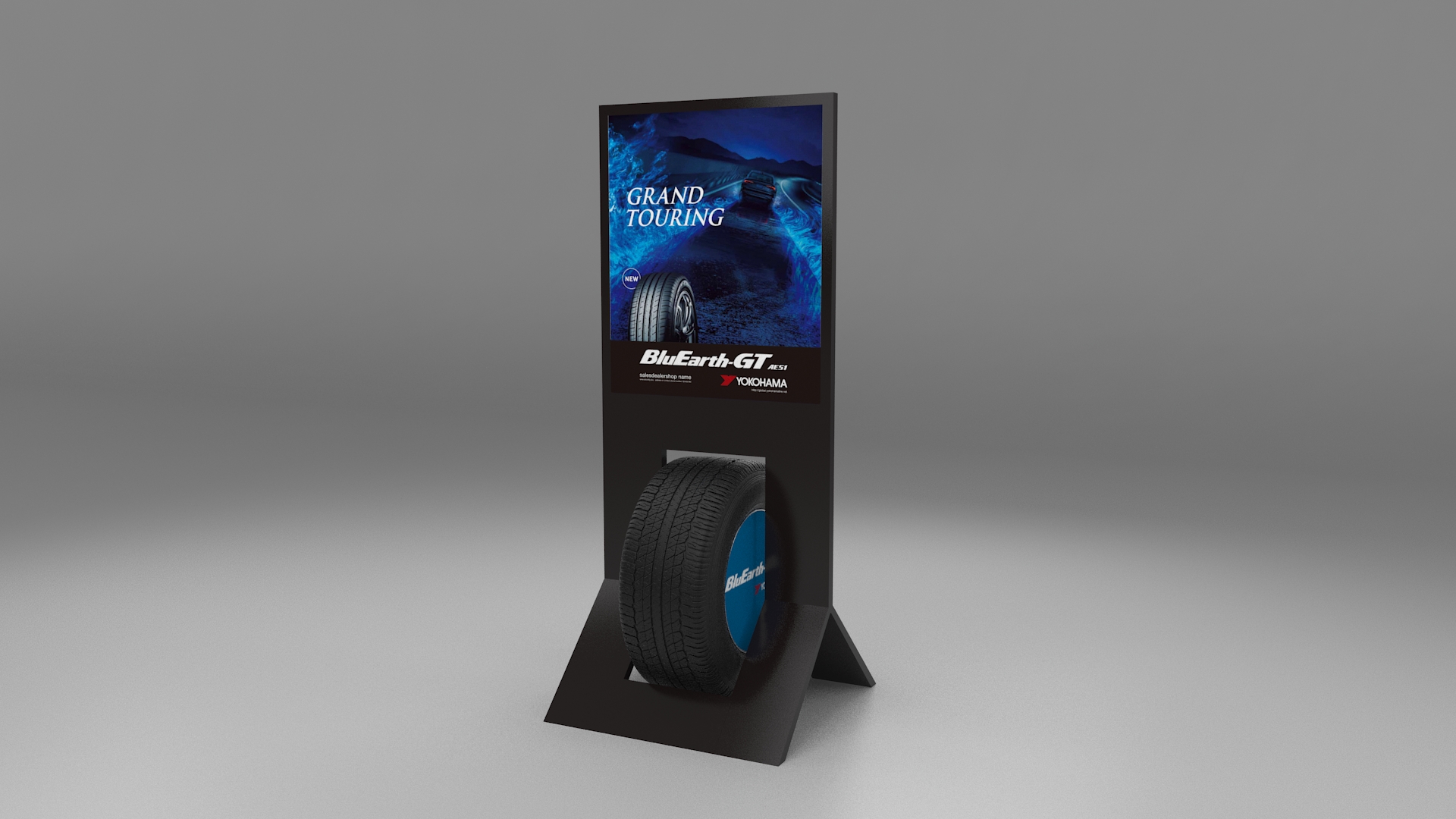 YOKOHAMA 轮胎架设计-11