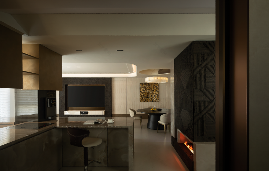 一则设计 · 鎏金暗涌 晖映绮梦-9