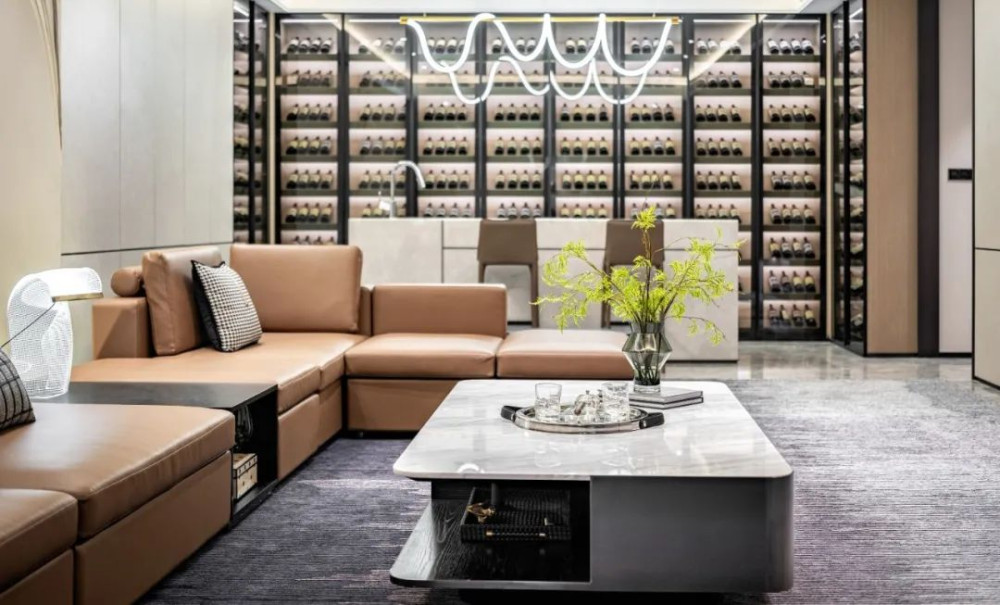 自然之美,都市心灵的栖息地——精致轻奢别墅设计-18