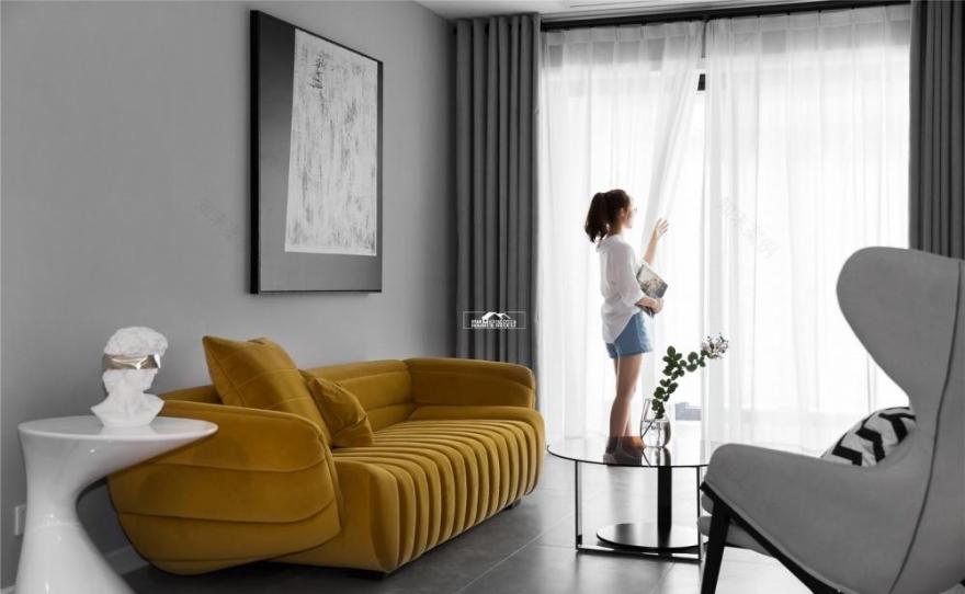 吴越名苑平层设计-2