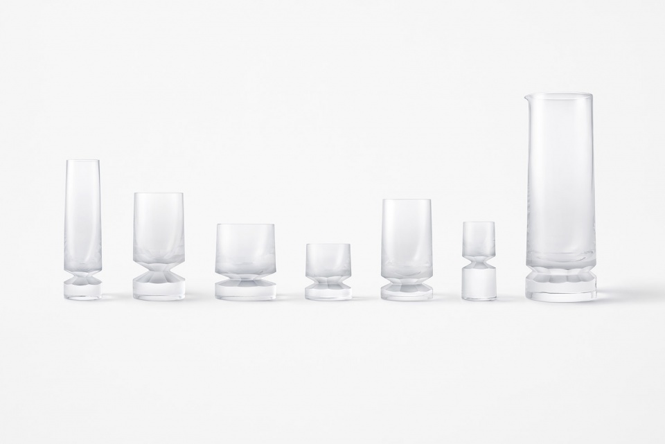 nendo 打造独特切口纹理的 Beaver 玻璃器皿-3