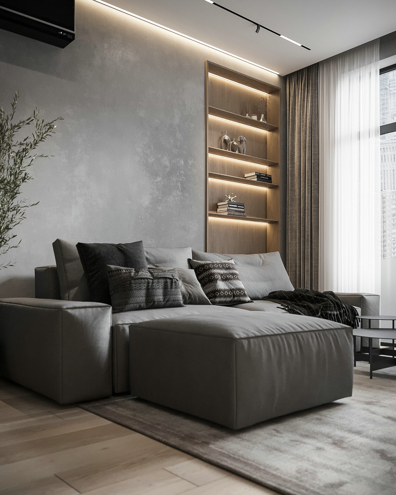 50㎡小空间公寓设计 超舒适！-7