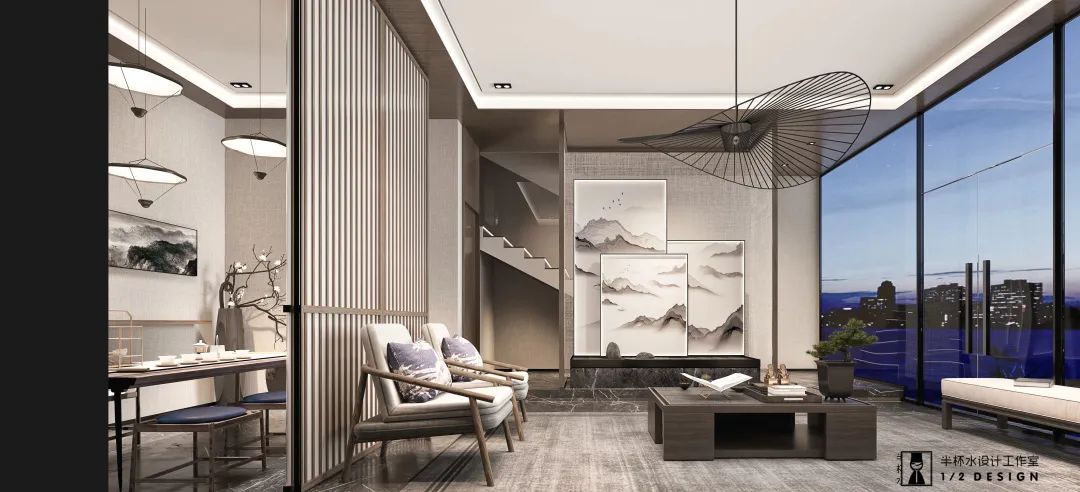 美容理发店精致设计丨半杯水工作室-56