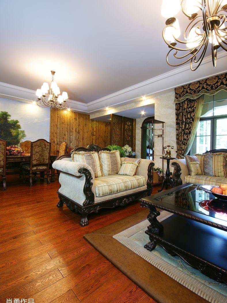 共合直向室内建筑丨别墅丨刮起美式风-10