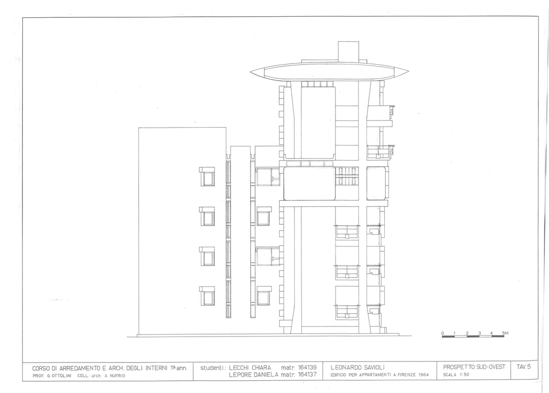 维亚皮阿金蒂纳大楼丨意大利佛罗伦萨丨Leonardo Savioli-25