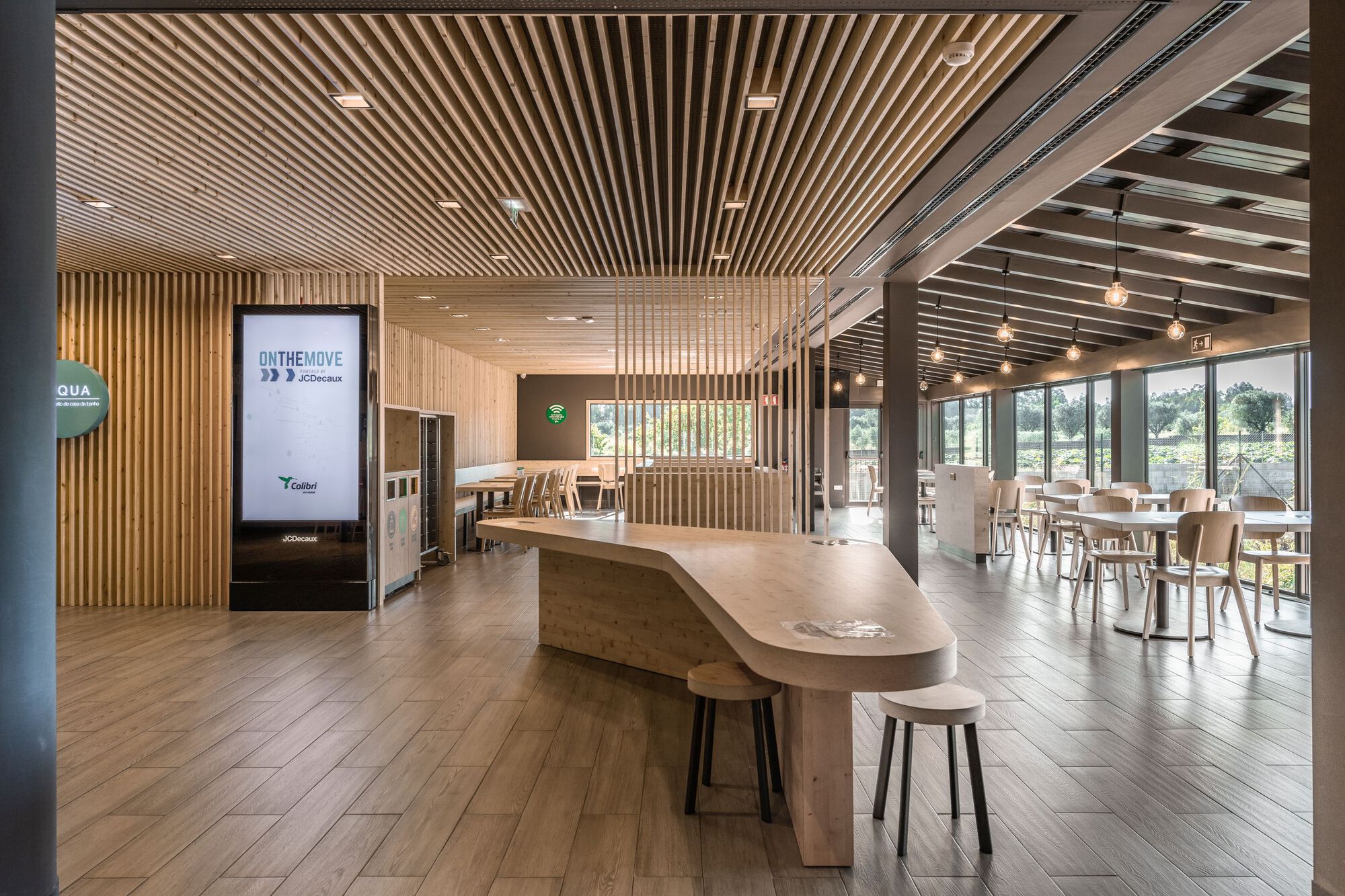 Brisa A1 Mealhada 高速服务区室内设计丨葡萄牙丨GSS arquitectos-17