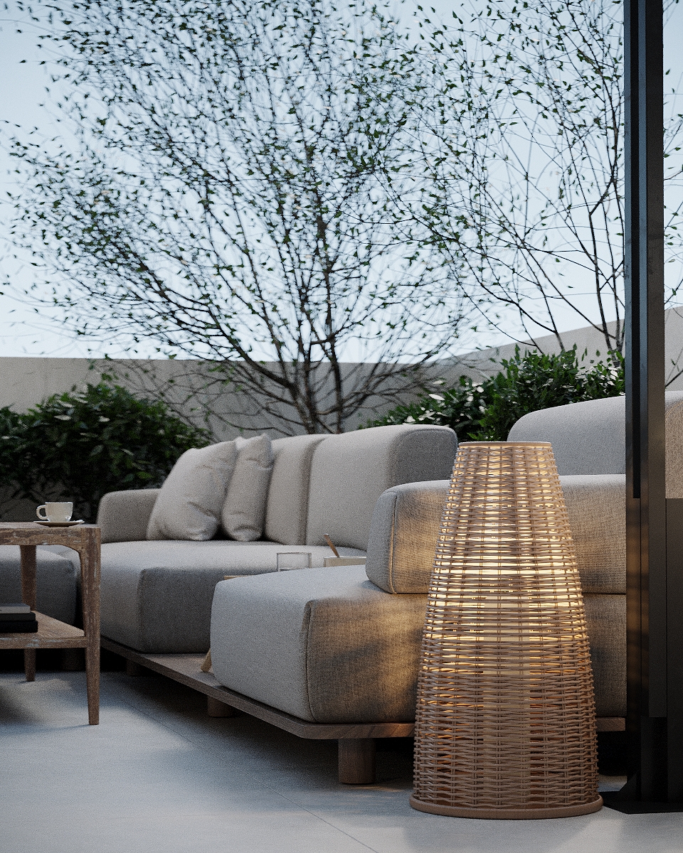 Terrace design in residential complex 7 continent-0