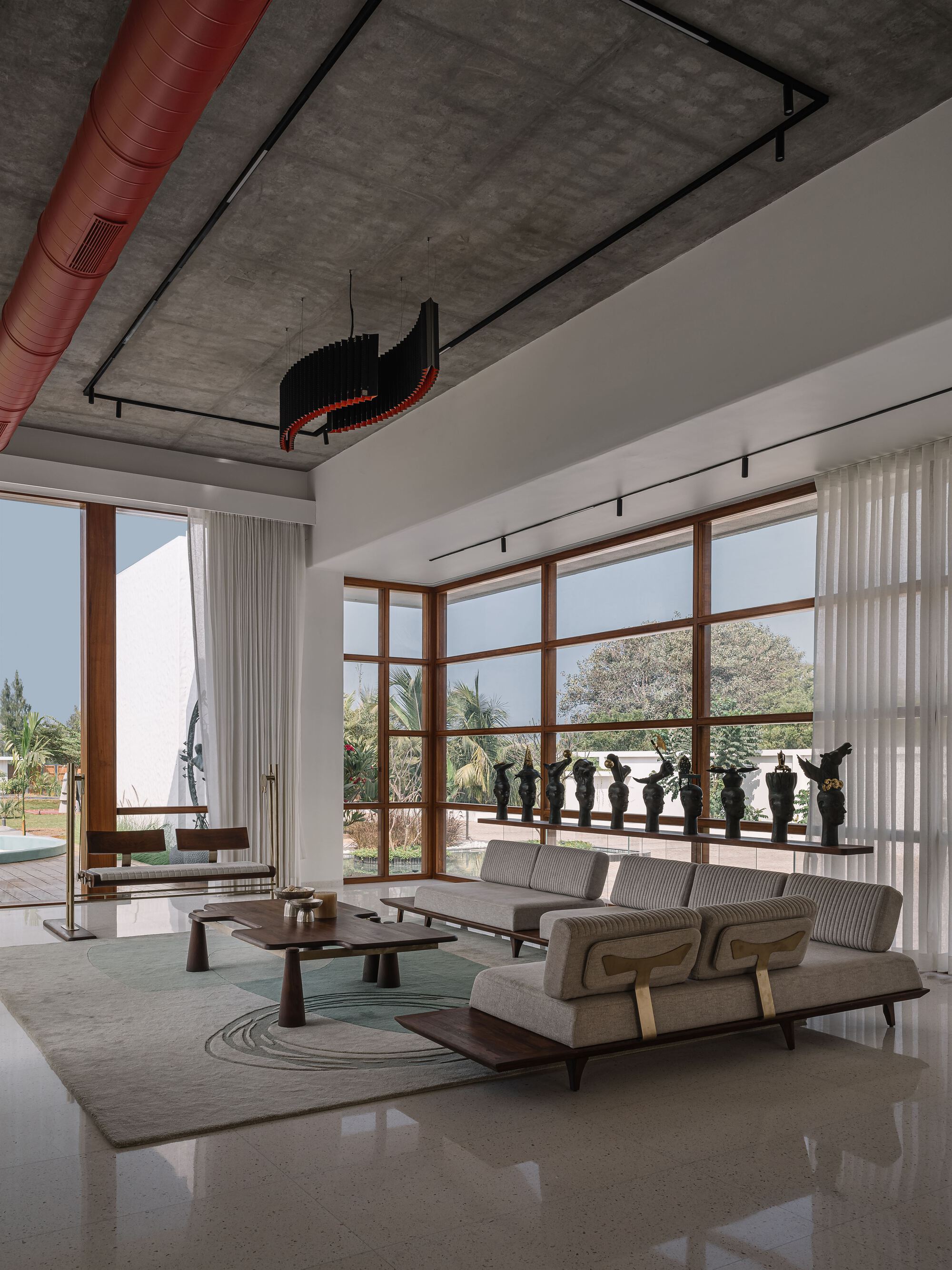 白色的住宅丨印度丨Dipen Gada and Associates-2