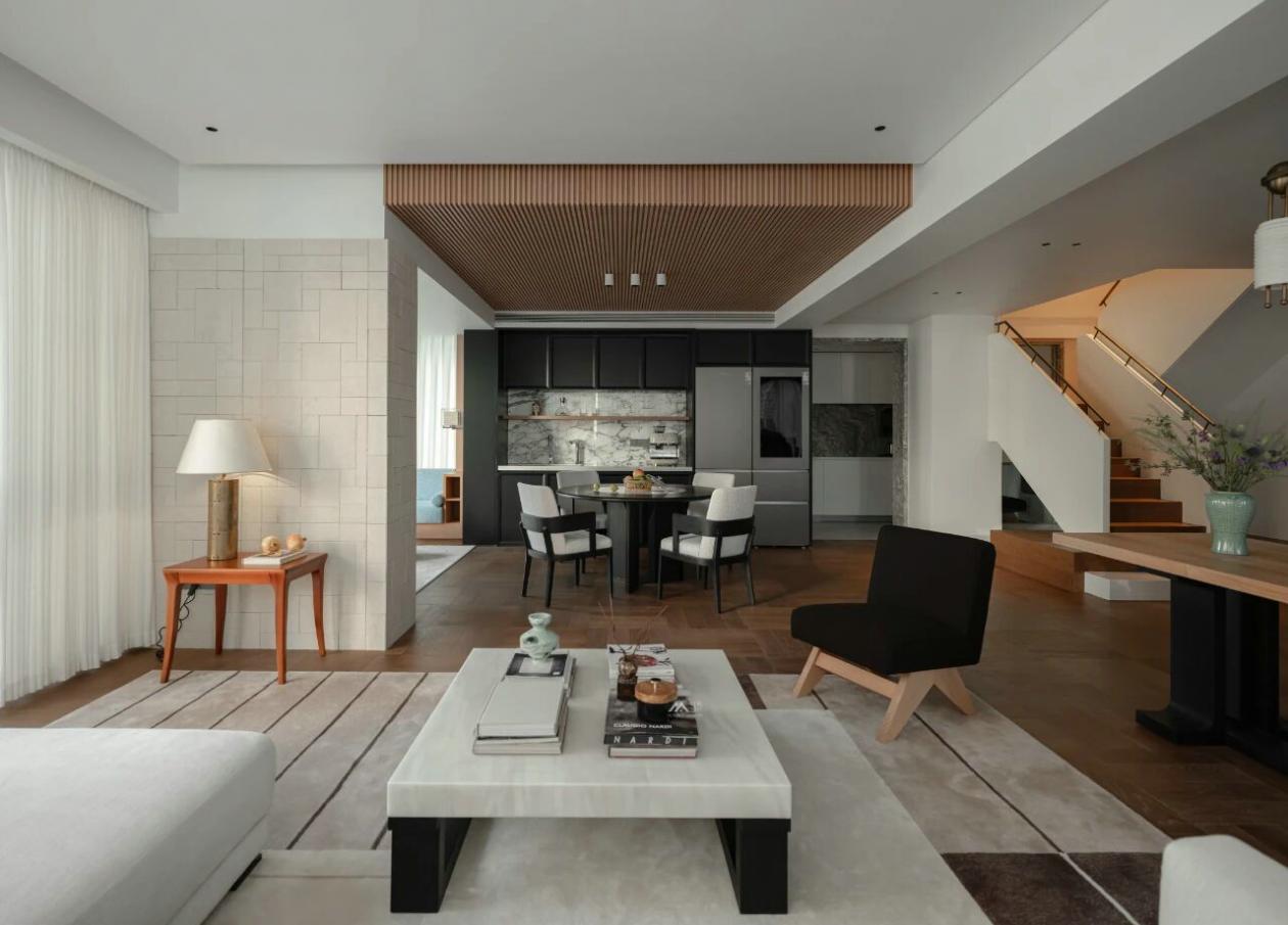 深圳中信红树湾245㎡复式实景丨中国深圳丨HOMBLE红柏设计-2