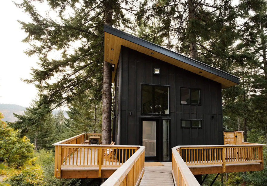 华盛顿州悬浮树屋-2