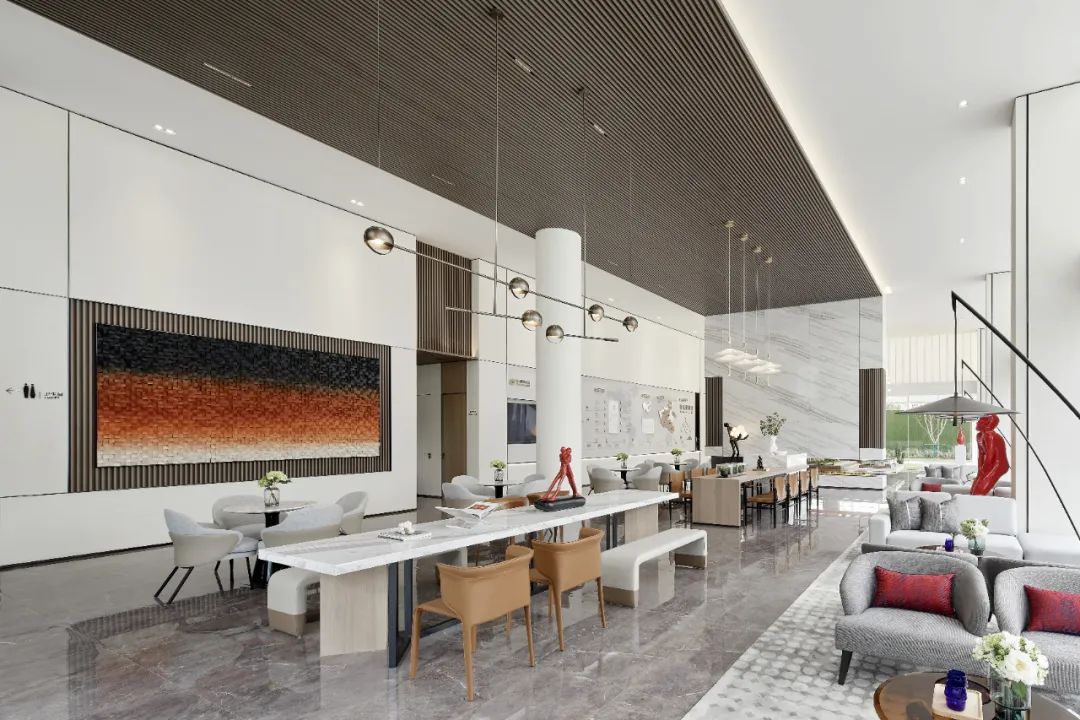 极简美学塑造的正商馨港家体验中心-81