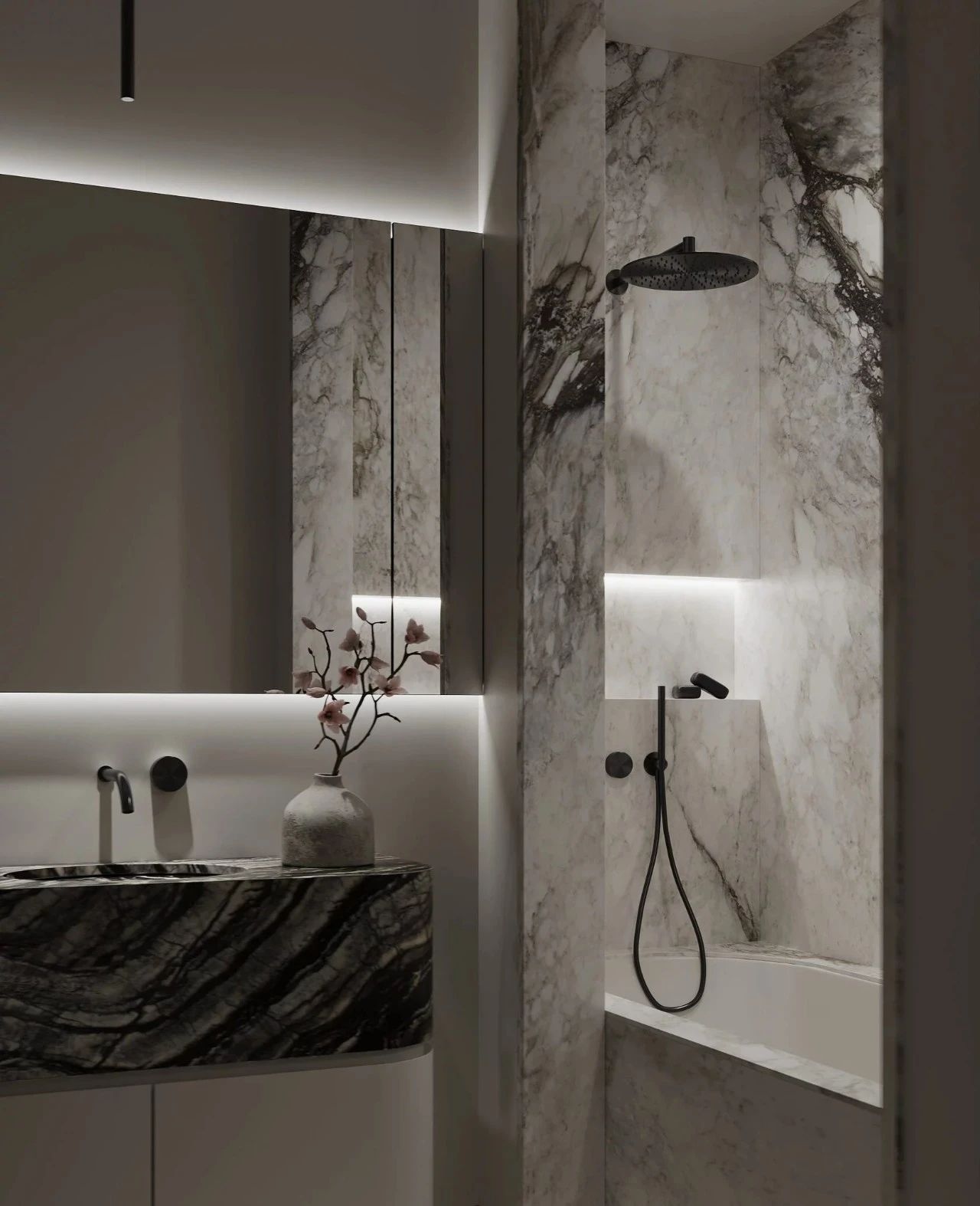 经典莫斯科住宅丨俄罗斯莫斯科丨BELOUSOVA INTERIOR DESIGN-95