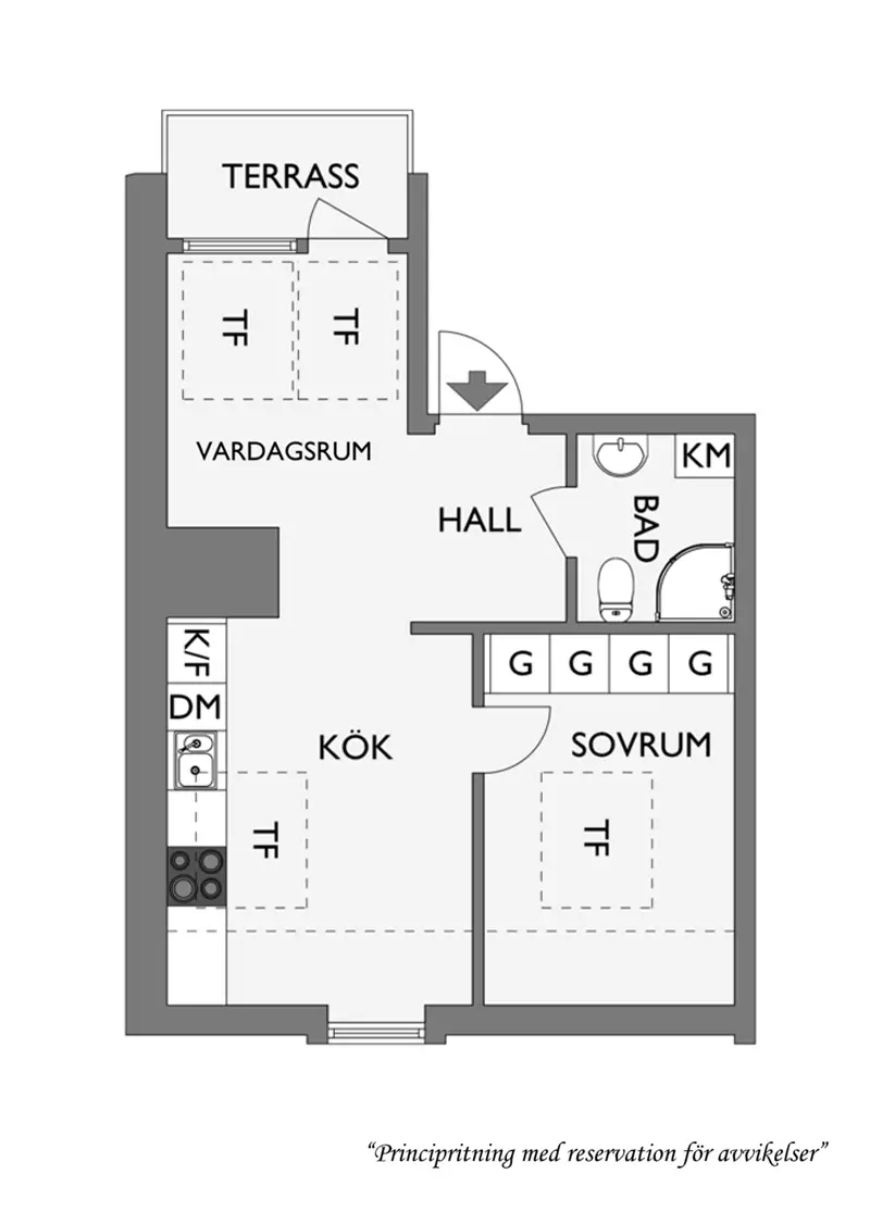 瑞典顶楼 34m2 明亮一居室，空间利用与设计美感完美结合-21