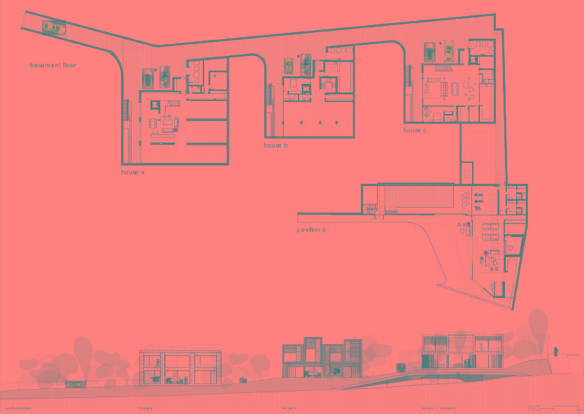 低密度住宅综合体 | 三户家庭共享公园式生活-28