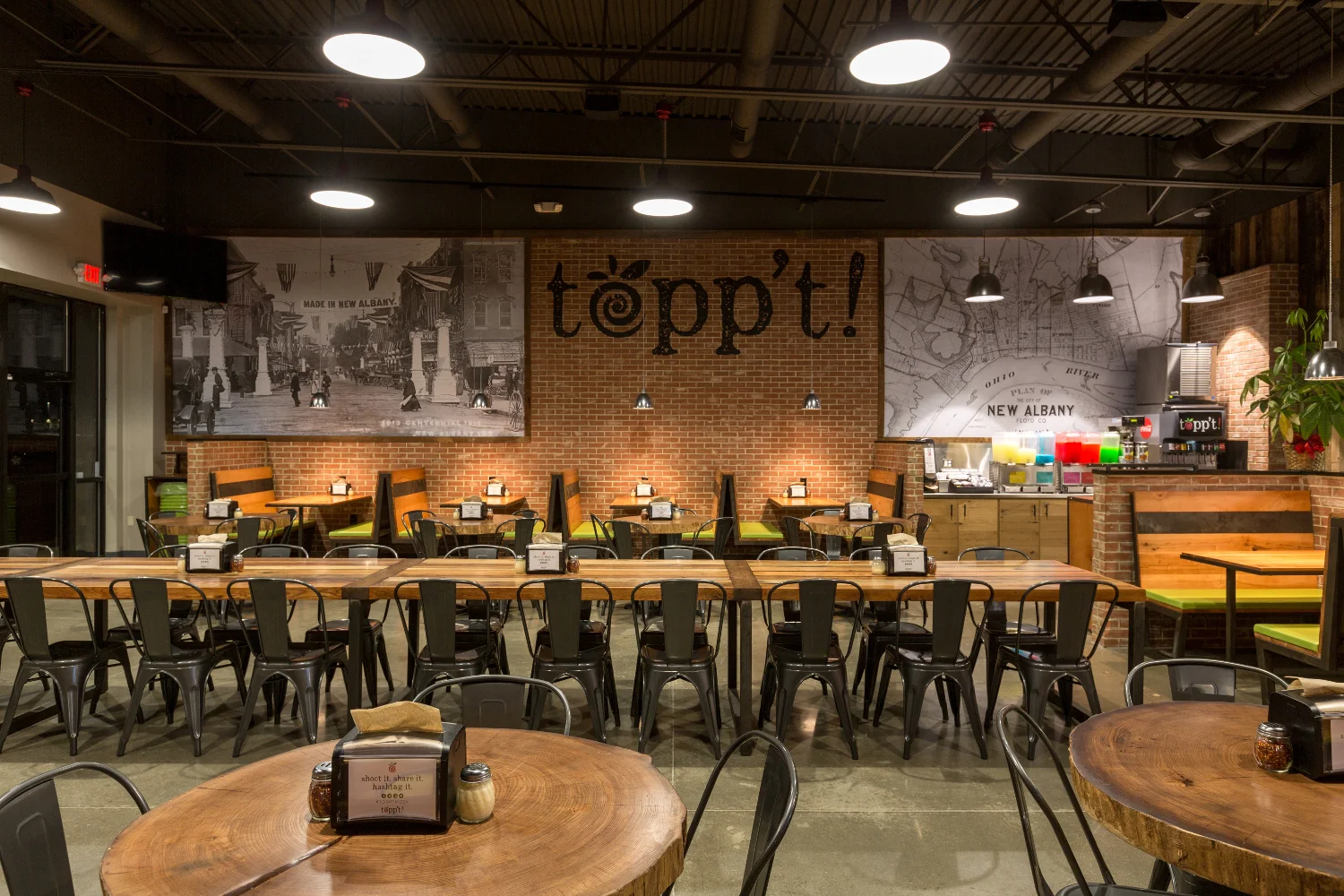 Topp't Pizza餐厅室内外装修项目丨美国丨FOXWORTH ARCHITECTURE PLLC-6