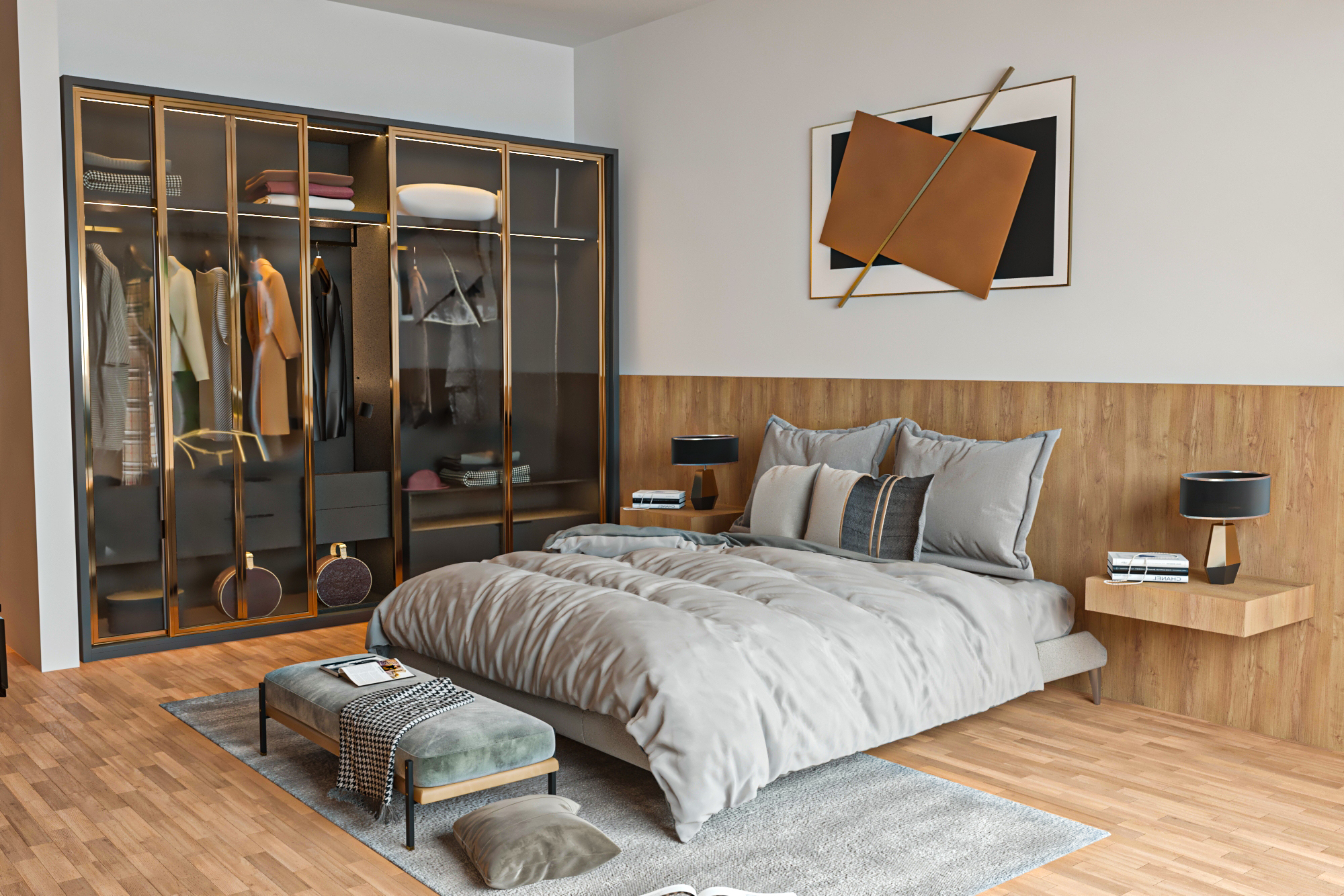 Hotel Designe (Reception - Bed room - Main Restraunt)-8