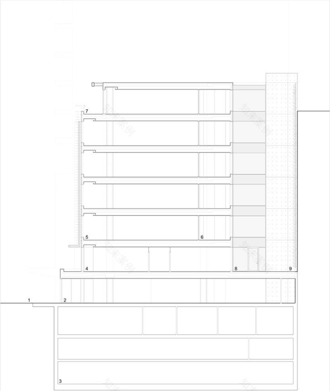 Leblon Offices 办公大楼丨巴西里约热内卢丨理查德·迈耶建筑事务所-35