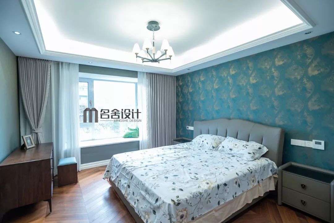 誉珑湖滨 196 平美式简约设计 | 蒙娜丽莎的早餐-44