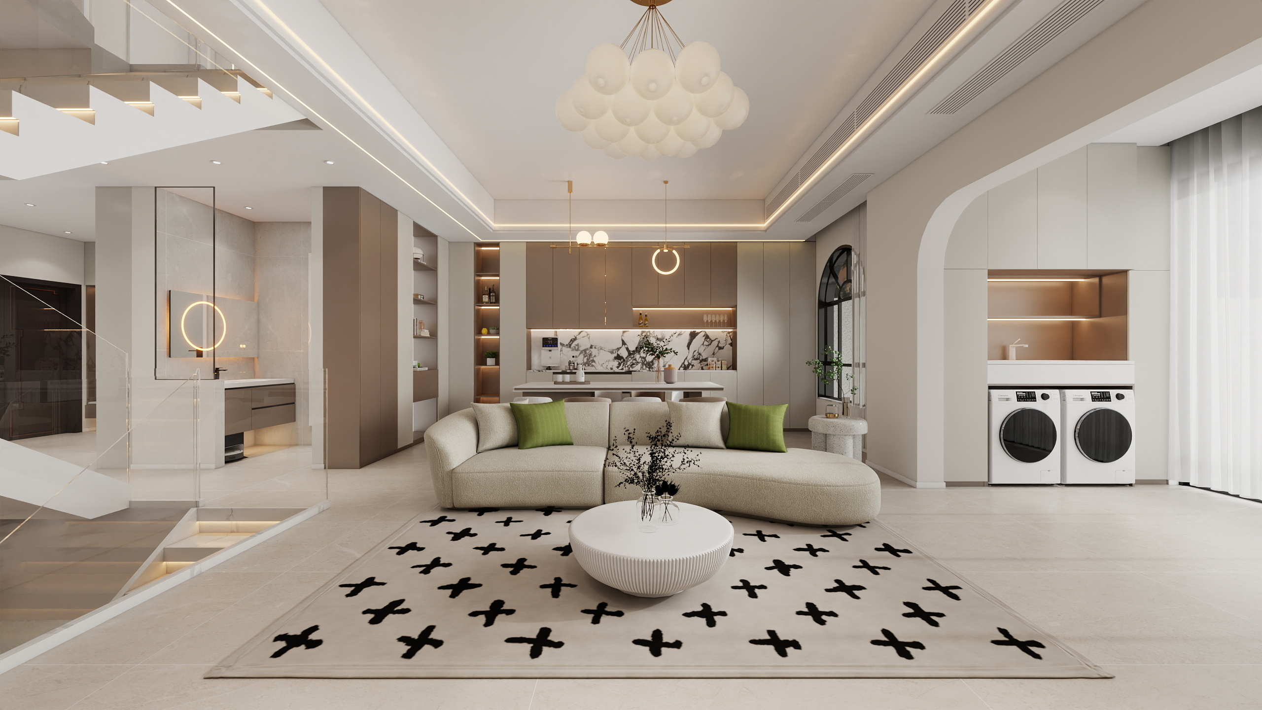 四川崇州嘉裕第六洲斑斓屿（436平方现代简约别墅）-0