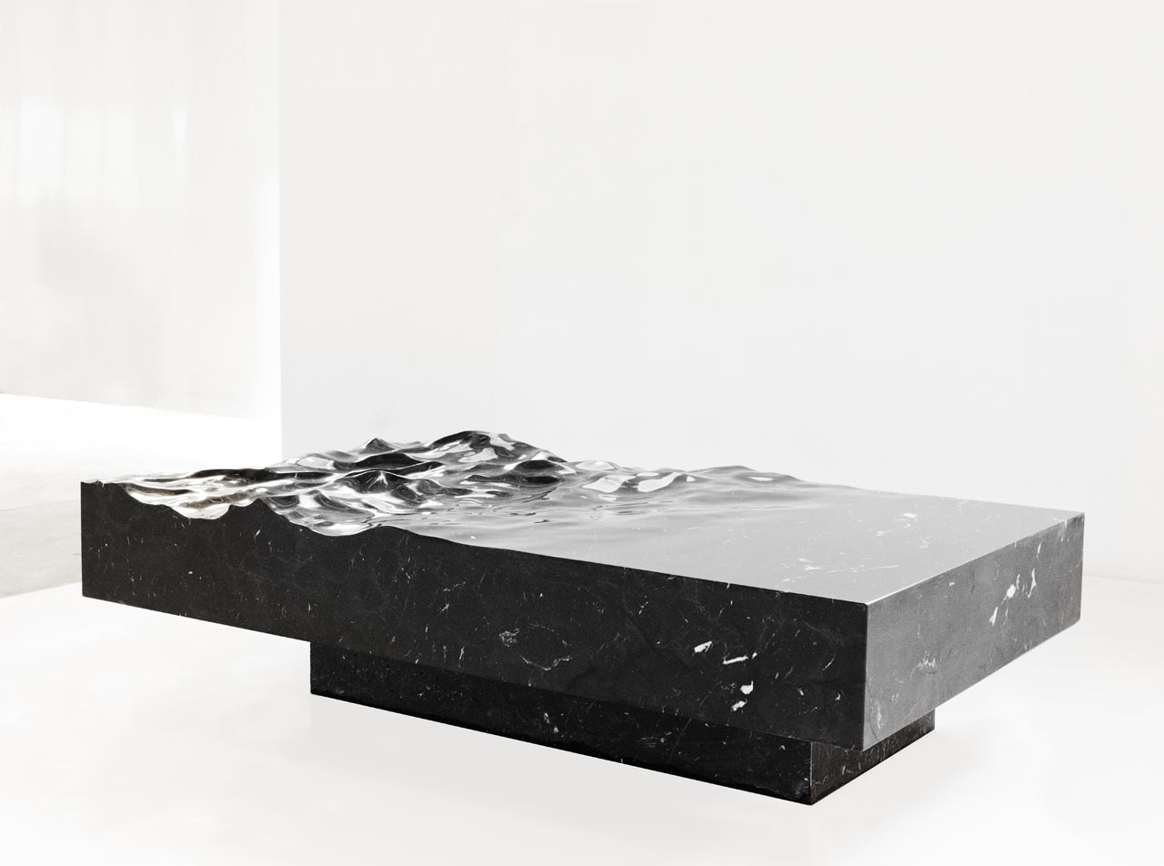 Furniture That Mimics the Waves of the Ocean by Mathieu Lehanneur-5