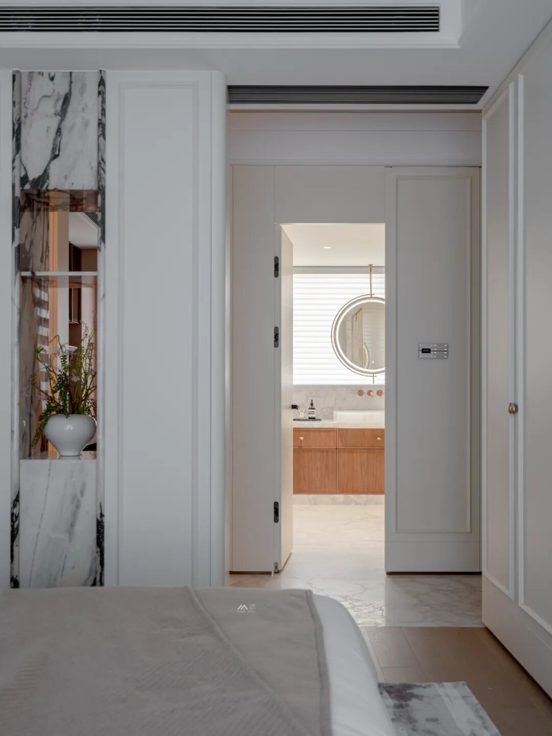 深圳240㎡大平层实景·住进绿意与松弛的家丨HOMBLE红柏设计-38