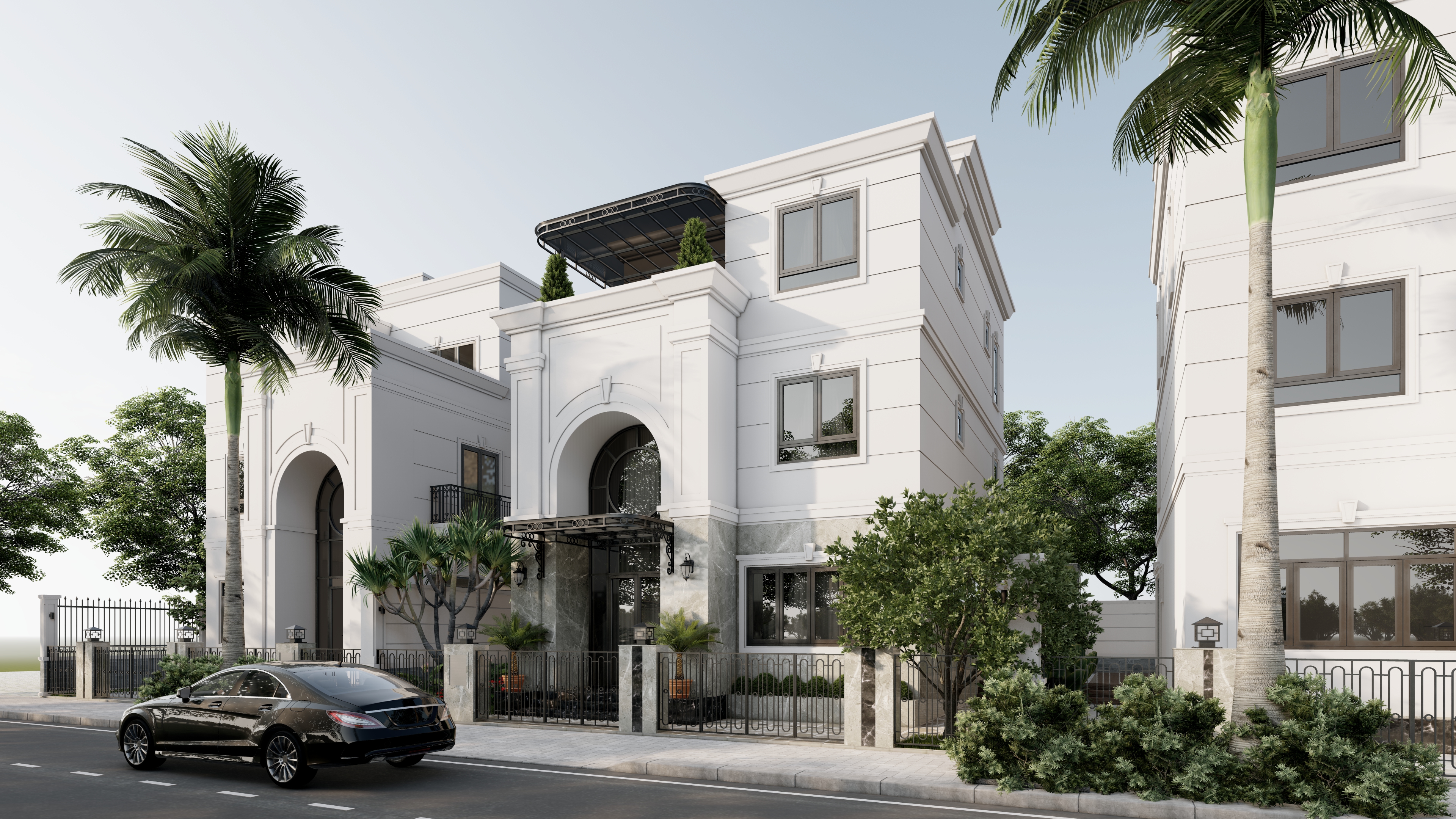 BIỆT THỰ SONG LẬP 8x11 - SIMCITY-0