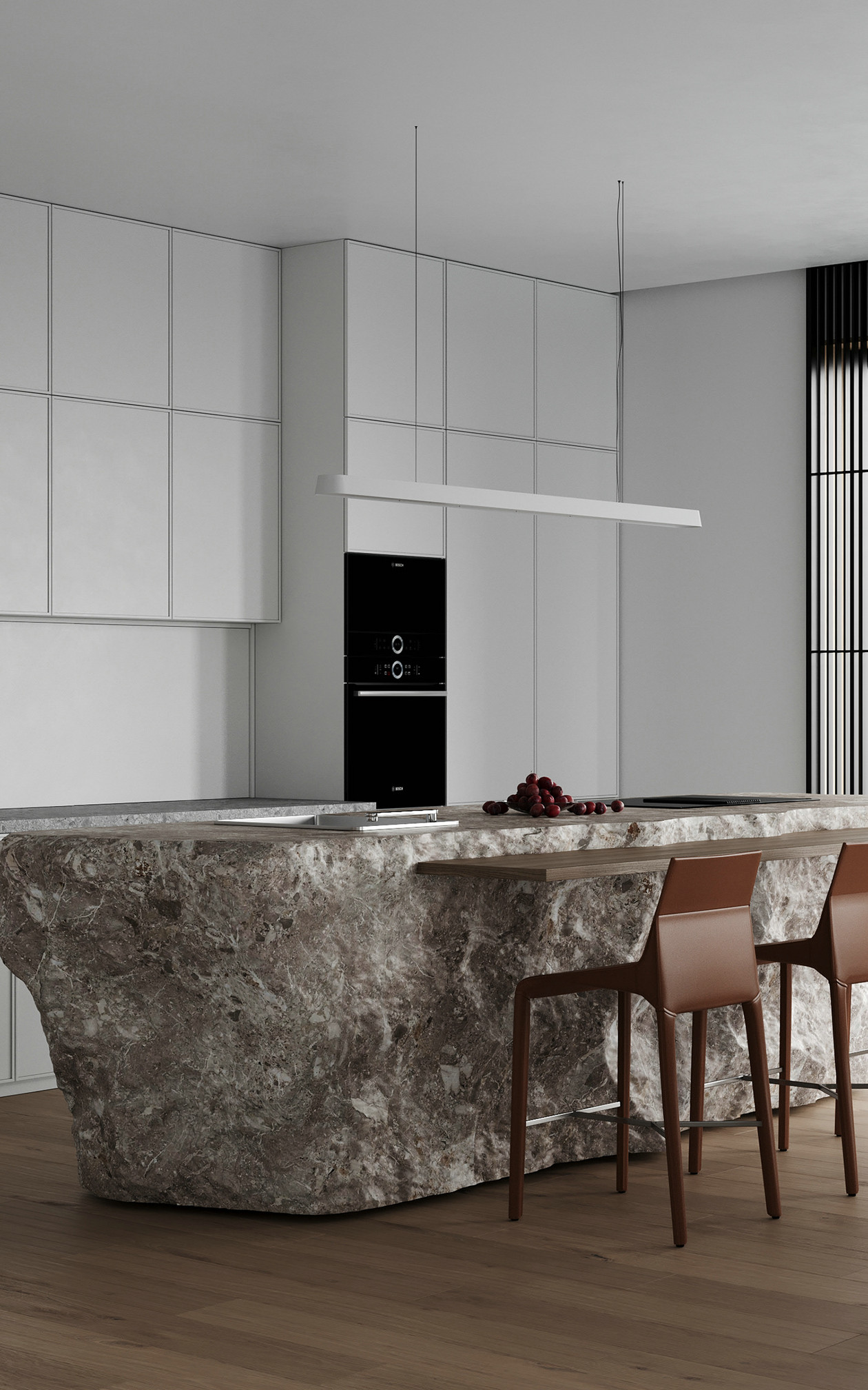 高级灰色系公寓设计-5