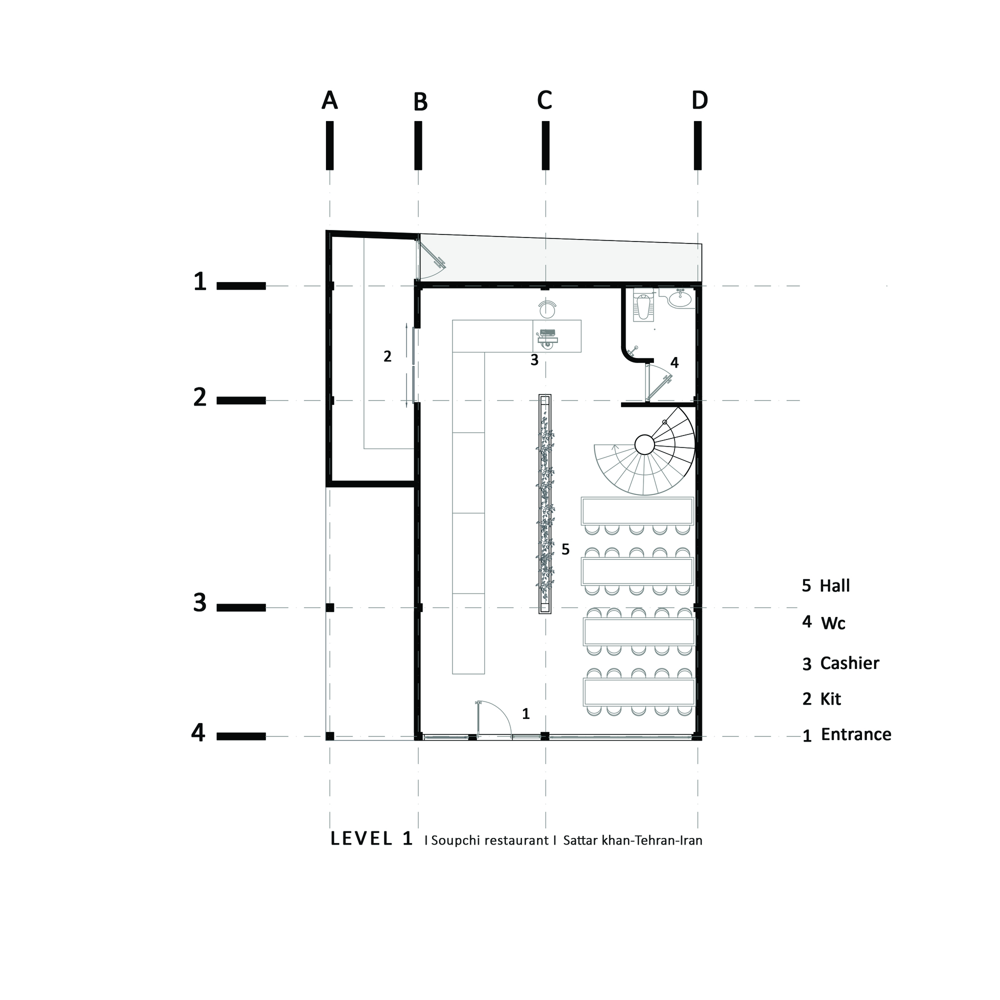 Soup Chi 餐厅丨伊朗德黑兰丨HOM 设计施工公司-13