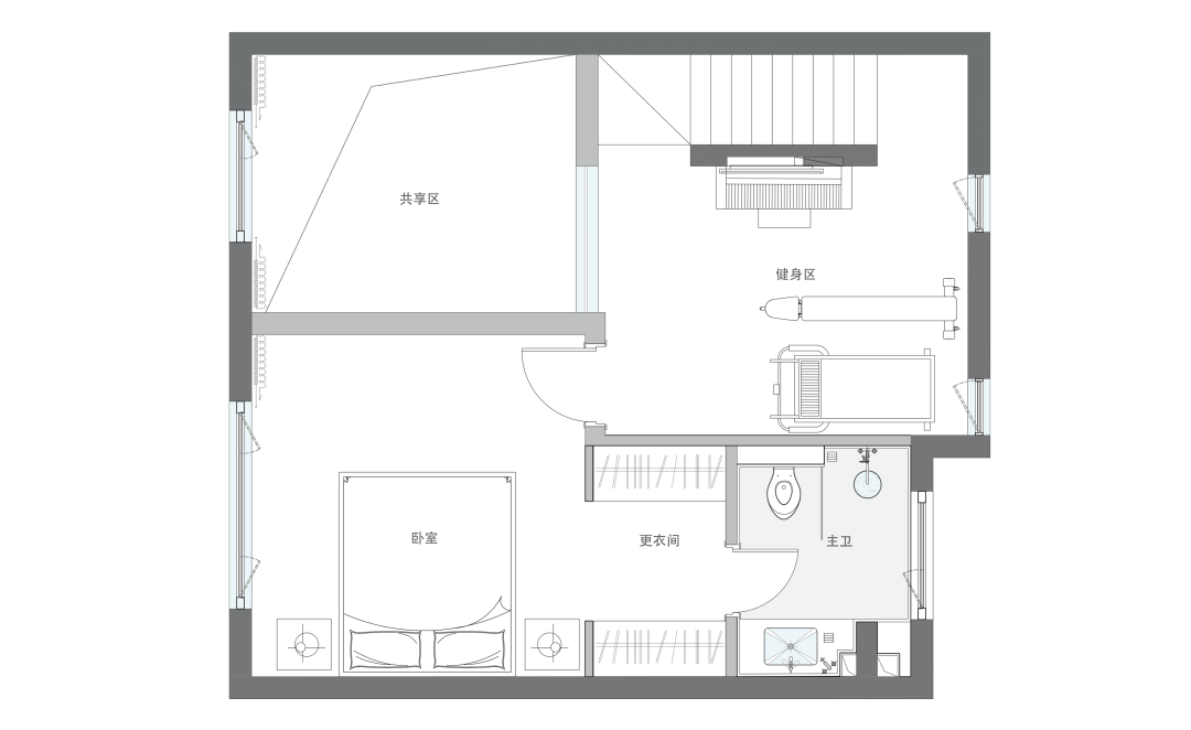形学之上·津南•鲁能泰山 170㎡纯净错落住宅设计丨中国津南丨末那识-24