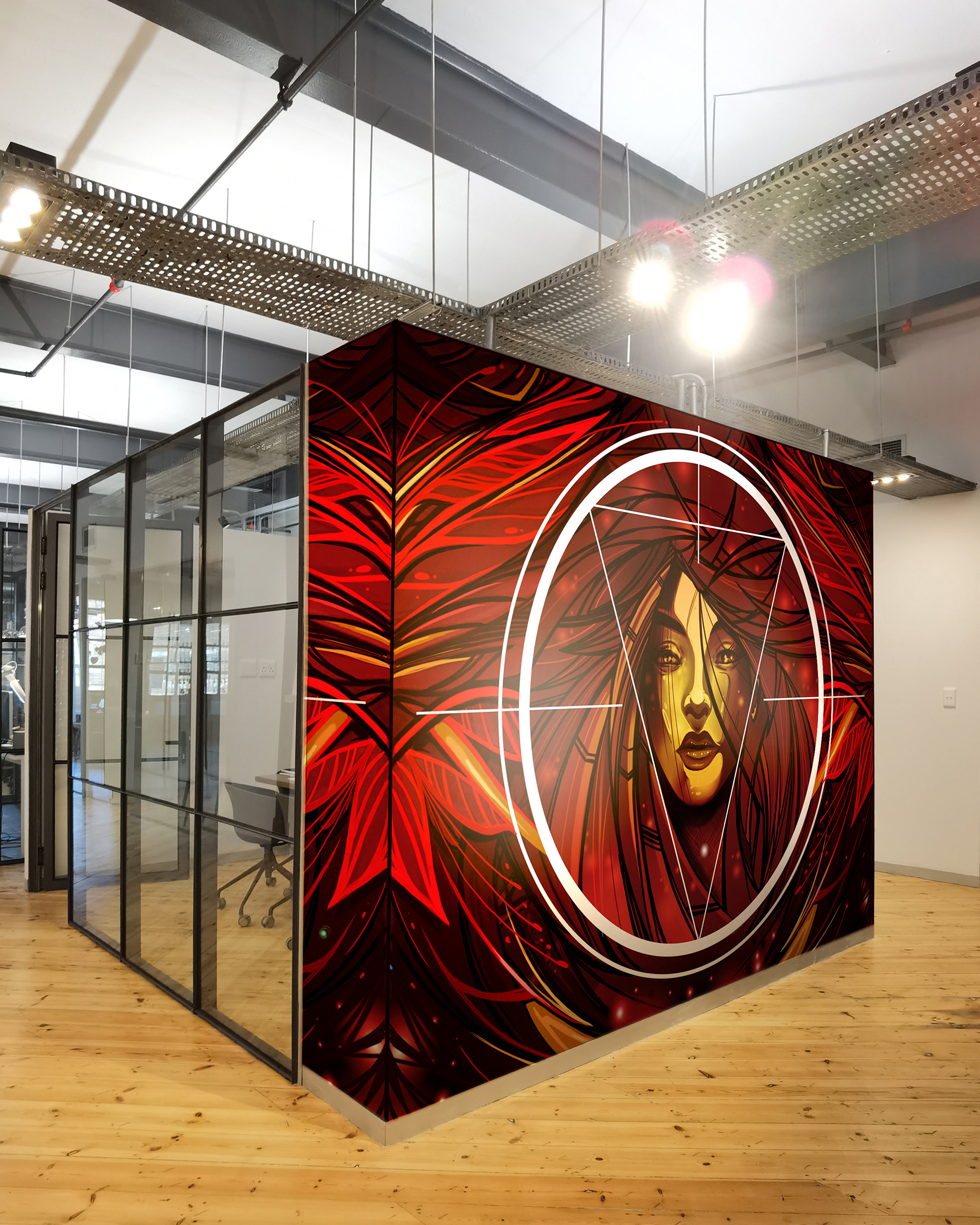 三位一体壁画-12