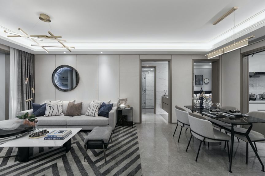 金地·悦城大境样板间 | 现代风格，艺术与生活的完美结合-62