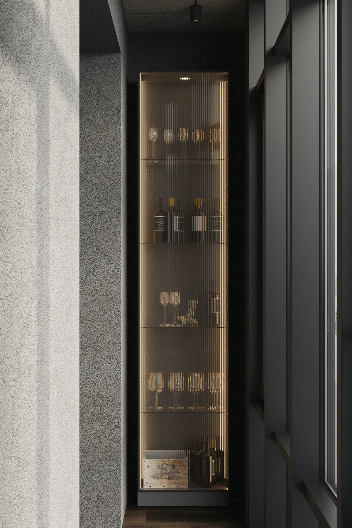 深色系公寓设计-28