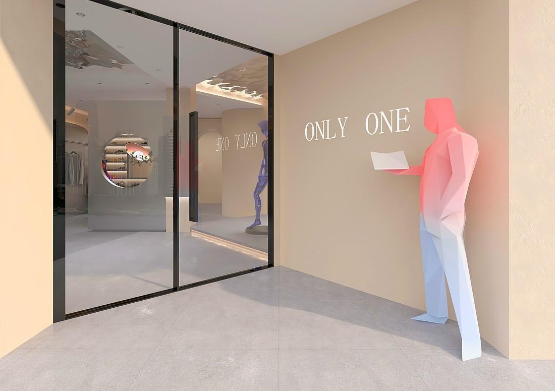 
义乌服装店面空间設計 -1