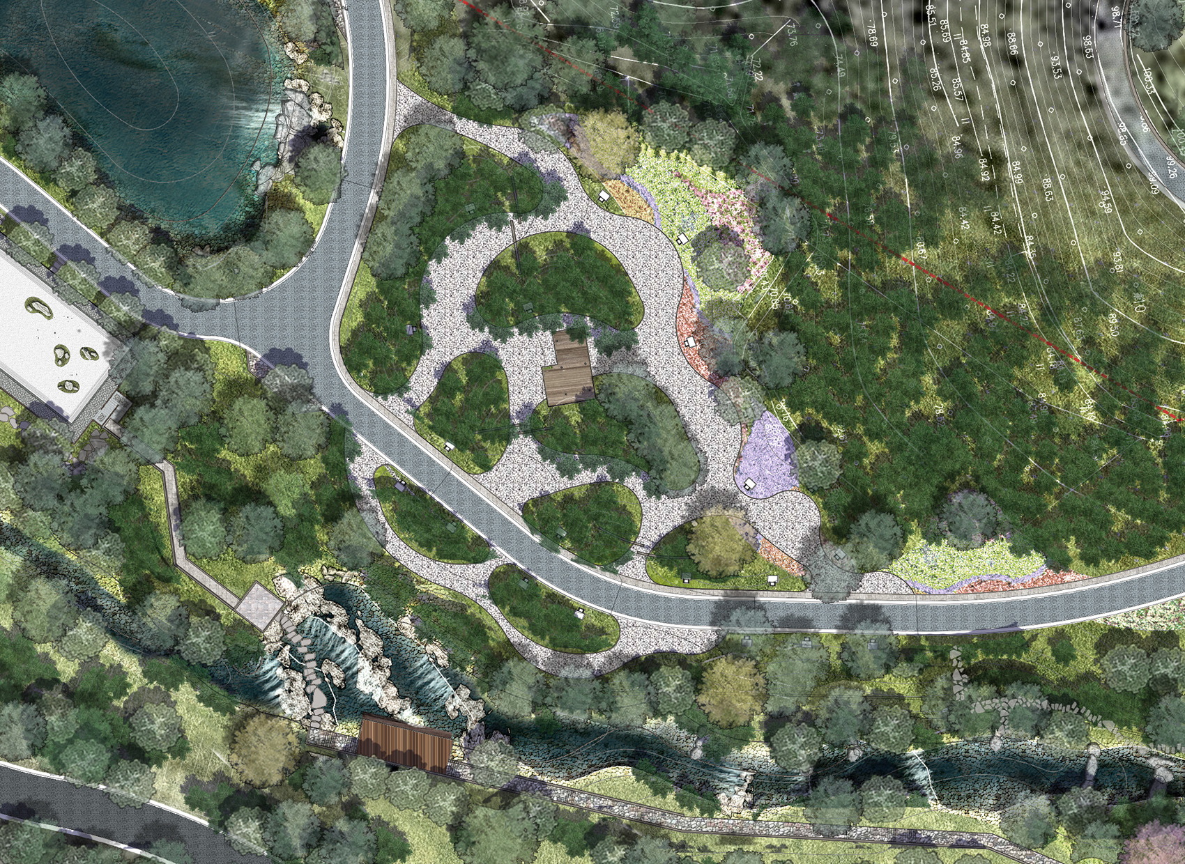 罗浮净土人文纪念园入口公园，惠州 / SED新西林-75