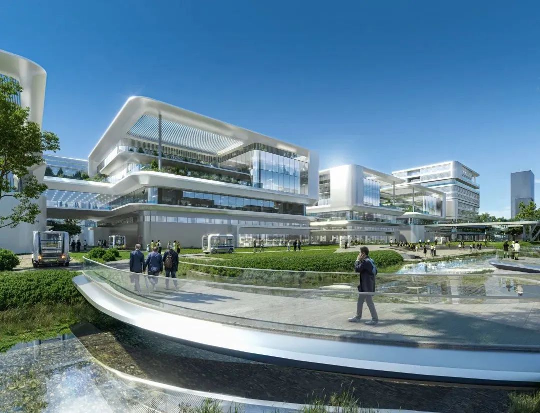 打造生态低碳园区|华建集团现代院原创中标海宁国际合作教育样板区科创枢纽项目-49