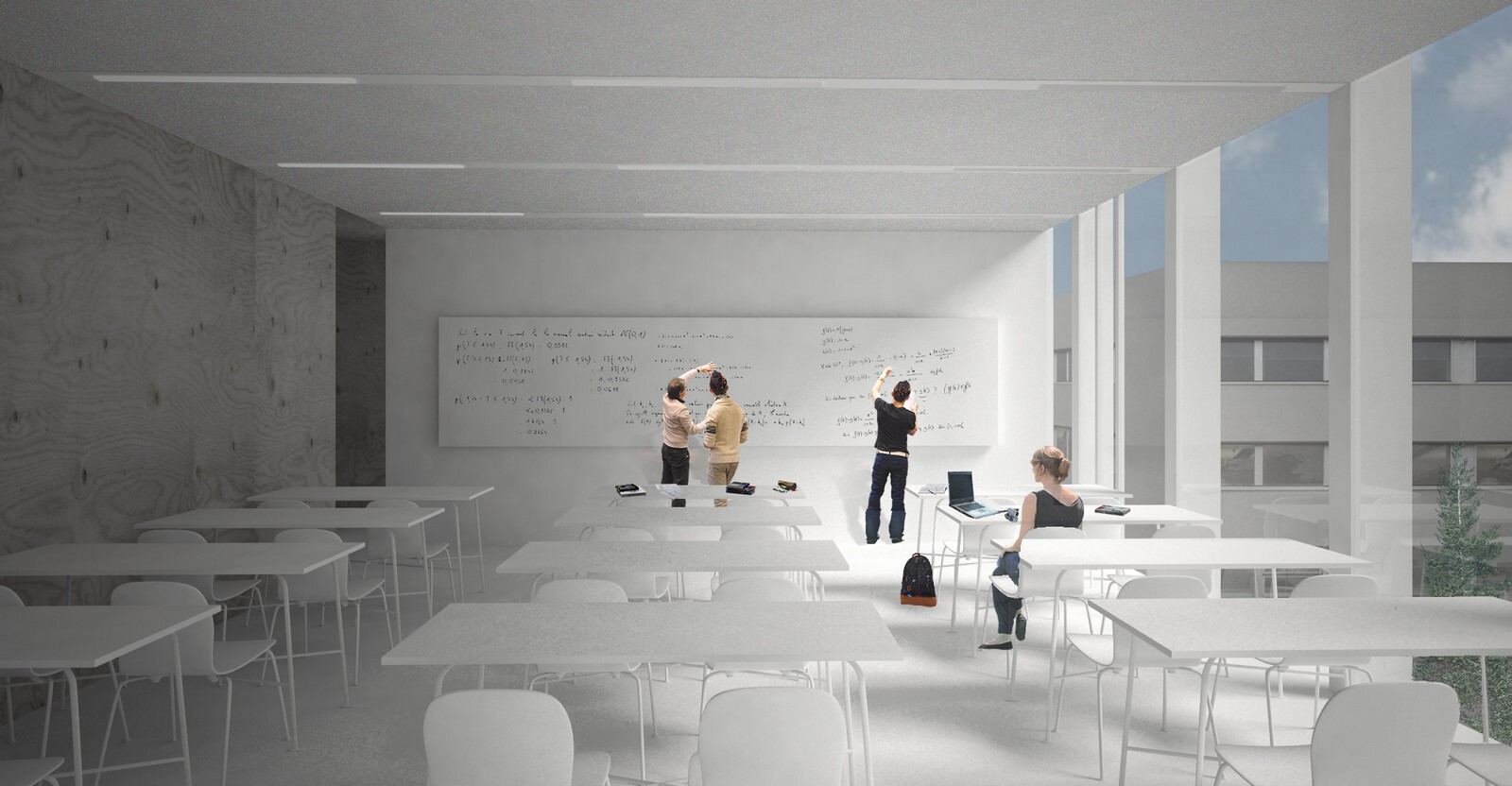 巴黎·萨克雷大学理工学院学习中心-14