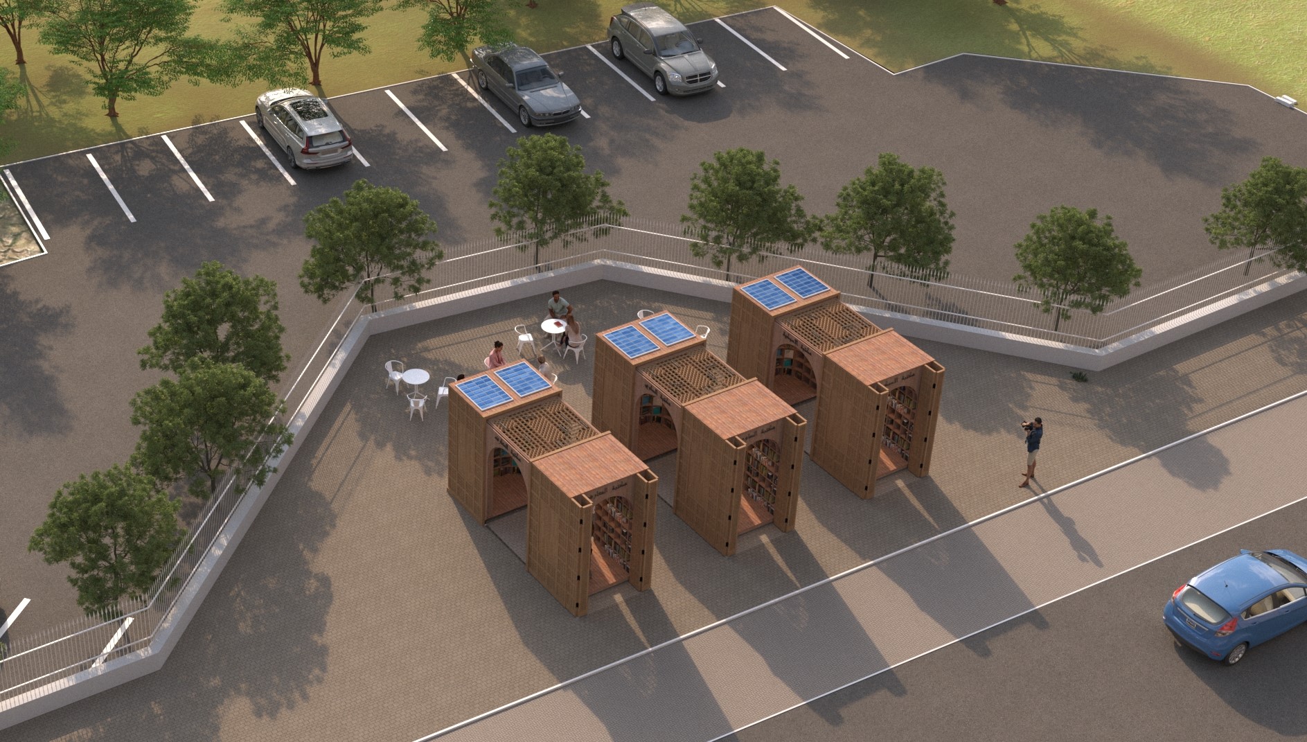 Azbakeya Garden Fence Kiosks Design Competition-11