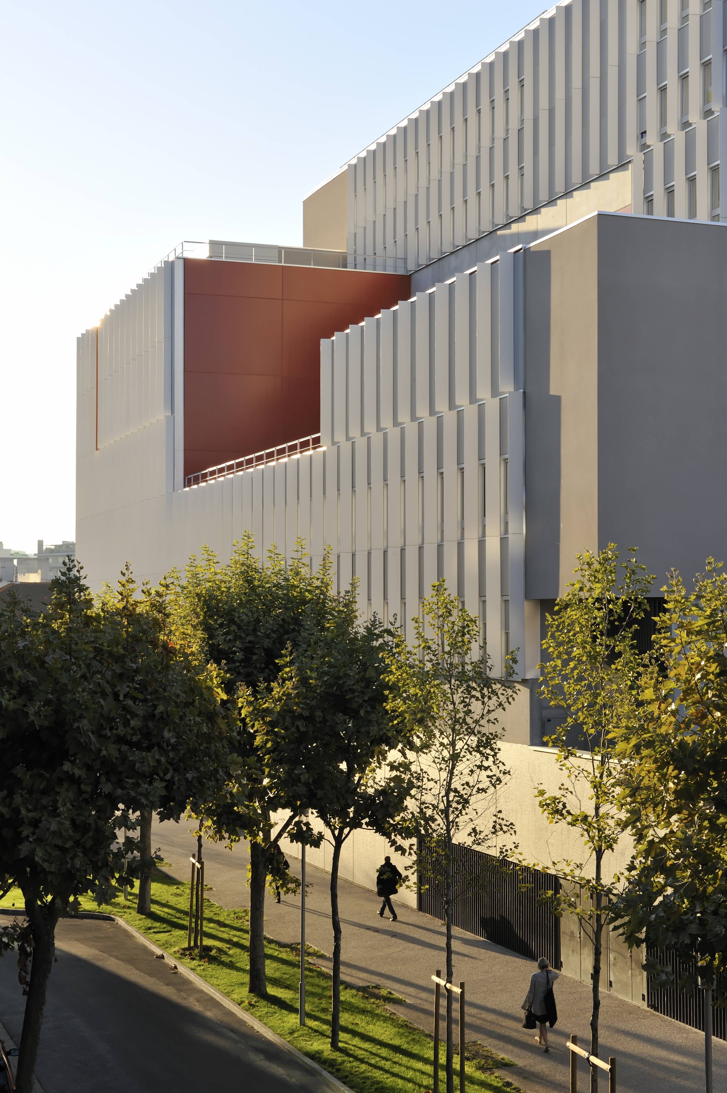 Bâtiment des laboratoires et de logistique de l’hôpital Cochin — Ateliers 2/3/4/-34